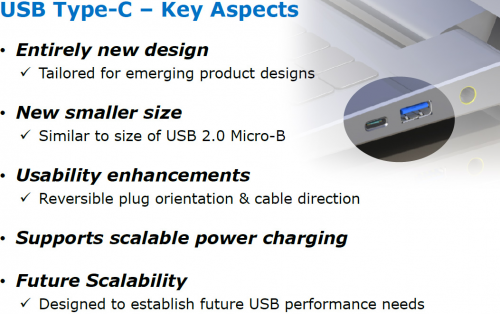 1 large Reversible TypeC USB Connector Design Finalized Now Ready for Production Phase 1 large Reversible TypeC USB Connector Design Finalized Now Ready for Production Phase