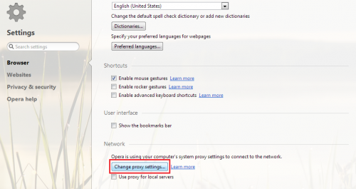 11 large How to Use a Proxy Server with IE Firefox Chrome Opera