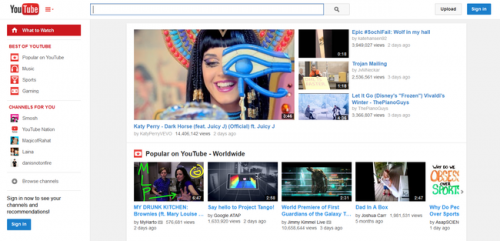 3 large YouTube Is Rolling Out a New Web Interface