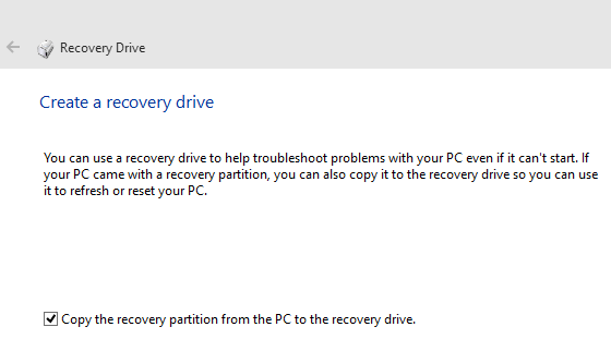 5 full How to create a USB Recovery Drive in Windows 10 5 full How to create a USB Recovery Drive in Windows 10