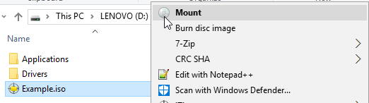 7 full How to Extract an ISO Disk Image File in Windows 8 and 10 using the BuiltIn Mount Option 7 full How to Extract an ISO Disk Image File in Windows 8 and 10 using the BuiltIn Mount Option