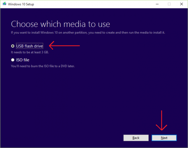 Windows 10 Bootable USB Flash Disk Screenshot 4