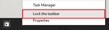 3 full How to unlock and change taskbars location to top left or right in Windows 10 3 full How to unlock and change taskbars location to top left or right in Windows 10