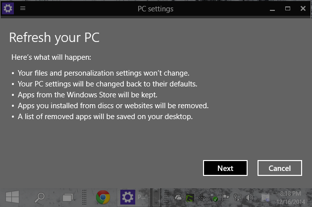 2 full How to Refresh Windows 10 an Alternative to a Clean Reinstall 2 full How to Refresh Windows 10 an Alternative to a Clean Reinstall