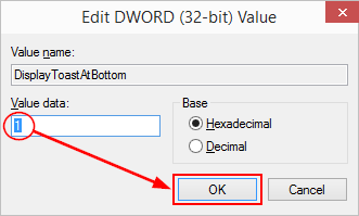 5 full How to Show Toast Notifications at Top or Bottom in Windows 10 5 full How to Show Toast Notifications at Top or Bottom in Windows 10