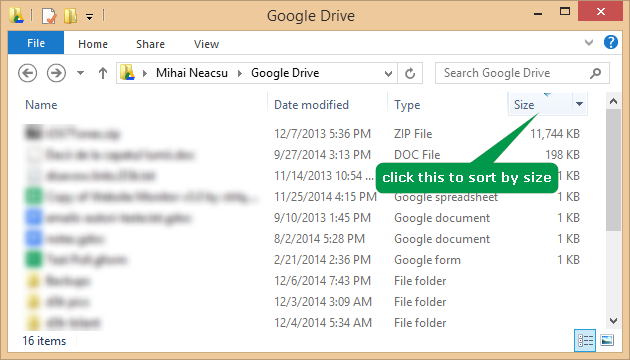 2 full QA How do I find the biggest files in my Google Drive account 2 full QA How do I find the biggest files in my Google Drive account