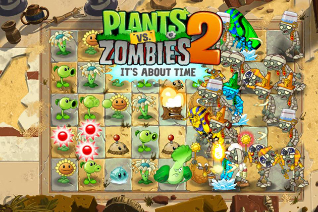 Plants vs. Zombies 2 banner