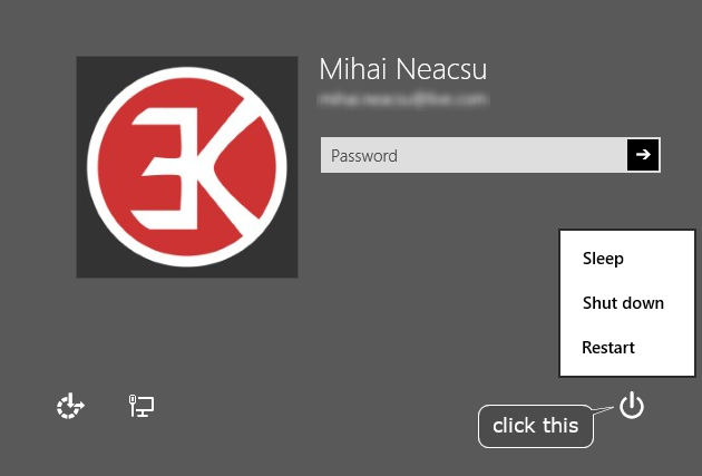 8 full Several ways to open Power Menu in Windows 8 and 10 8 full Several ways to open Power Menu in Windows 8 and 10