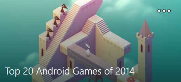 3 full Top 20 Android Games of 2014 3 full Top 20 Android Games of 2014
