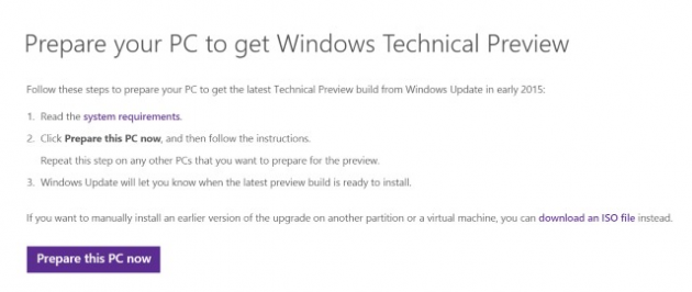 2 large Windows 8 owners may install Windows 10 Technical Preview via Windows Update
