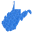 Flash Map WestVirginia 1.2 32x32 pixels icon