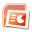 Microsoft PowerPoint Viewer 14.0.4730.1010/14.0.6029.1000SP1 32x32 pixels icon